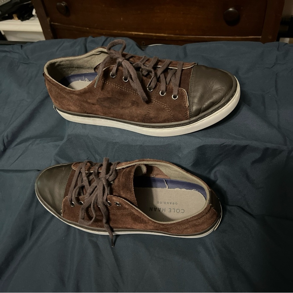 Cole Haan Men's Brown and Black Sneakers - Picture 1 of 7